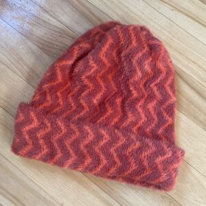 Free People super soft zig zag winter hat, One Size
